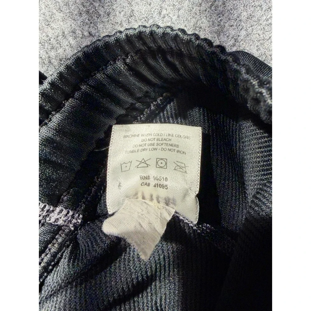 Under Armour Mens Jogger Pants Black Gray Contrast Stitch Training Large LG